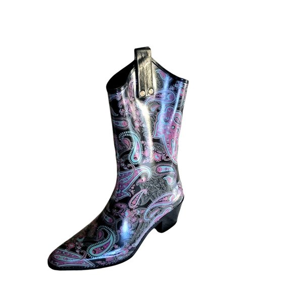 Capelli of NY Shoes - Capelli of NY Womens Boots Black 7 Rain Boots Cowboy  New